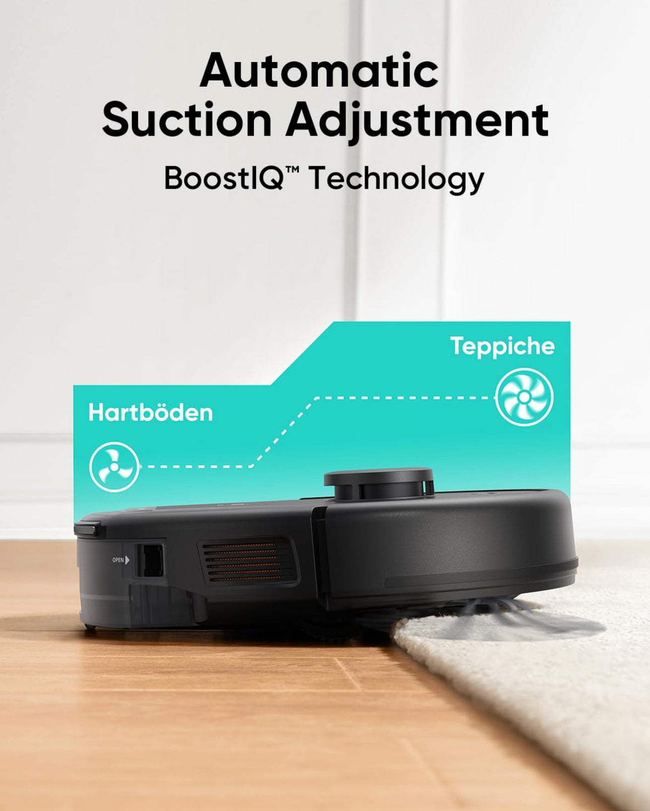 Aspiradora Robot Eufy L60 | Succión Ultra Potente 5,000 Pa | Navegación Láser Inteligente