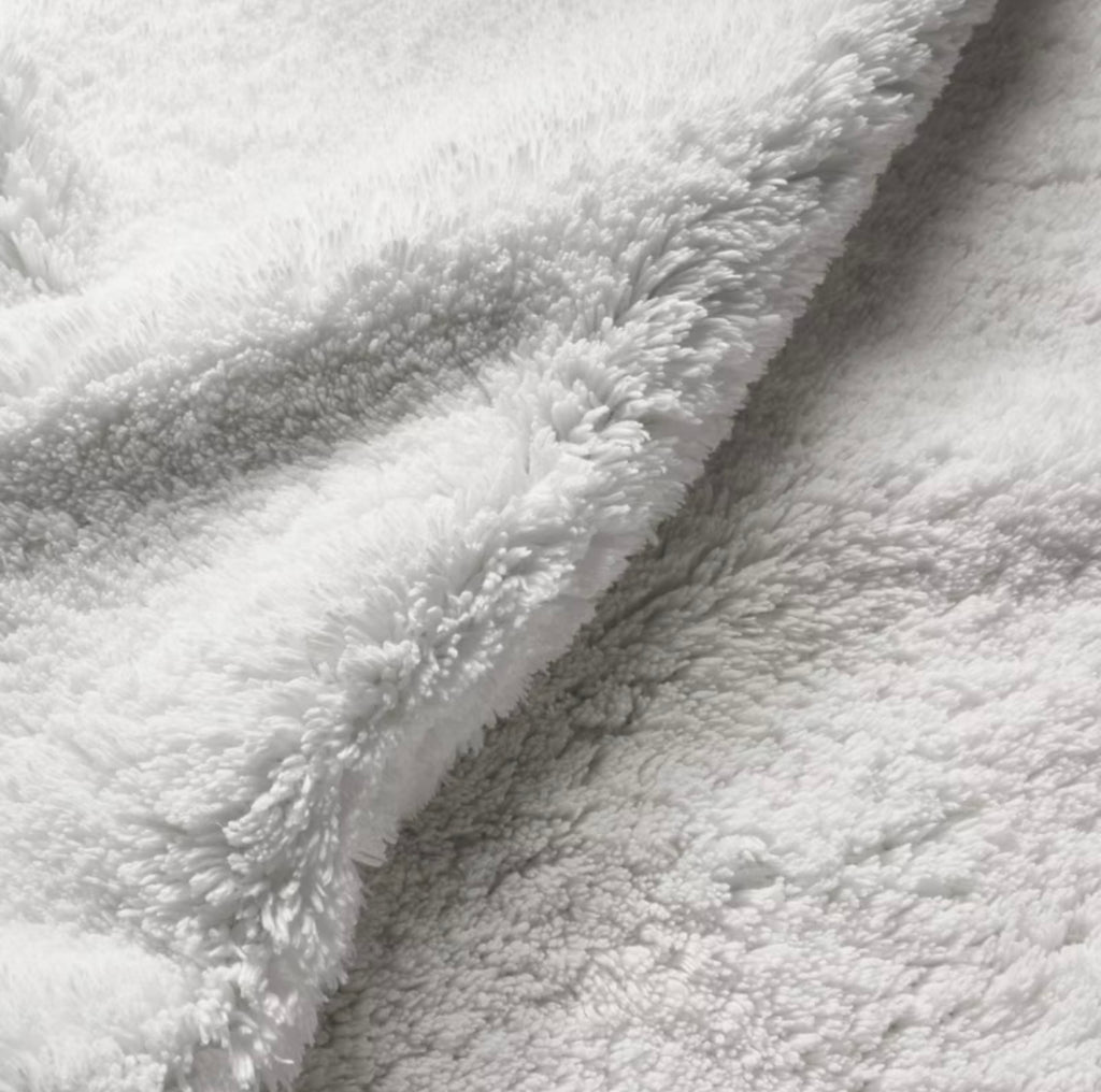 Alfombra de Baño Modal Blanca | 100% Algodón de Felpa | CASALUNA™