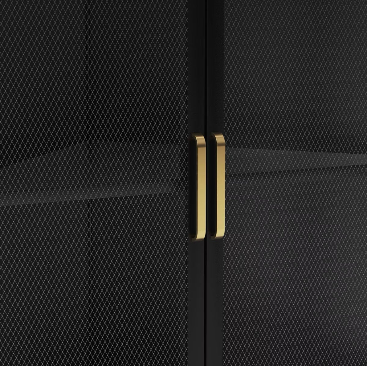 Gabinete Esquinero Metálico con Puertas Mesh | Threshold™