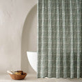 Cortina de ducha de lino fresco lavado - Casaluna™ 𝙎𝙩𝙤𝙘𝙠 𝙡𝙞𝙢𝙞𝙩𝙖𝙙𝙤 2 𝙙𝙞𝙨𝙥𝙤𝙣𝙞𝙗𝙡𝙚𝙨