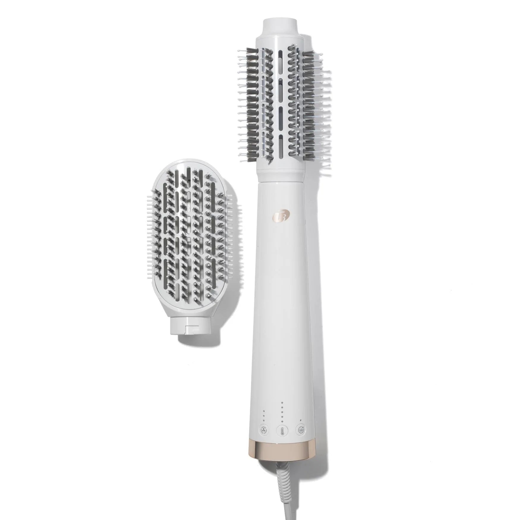 Cepillo Secador T3 AireBrush Duo | 2 en 1 con Accesorios Intercambiables