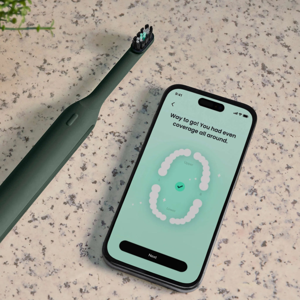 Cepillo de Dientes Eléctrico quip Ultra Smart Sonic | Verde