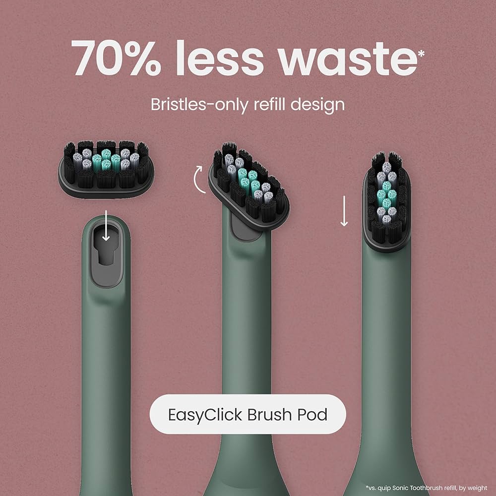 Cepillo de Dientes Eléctrico quip Ultra Smart Sonic | Verde