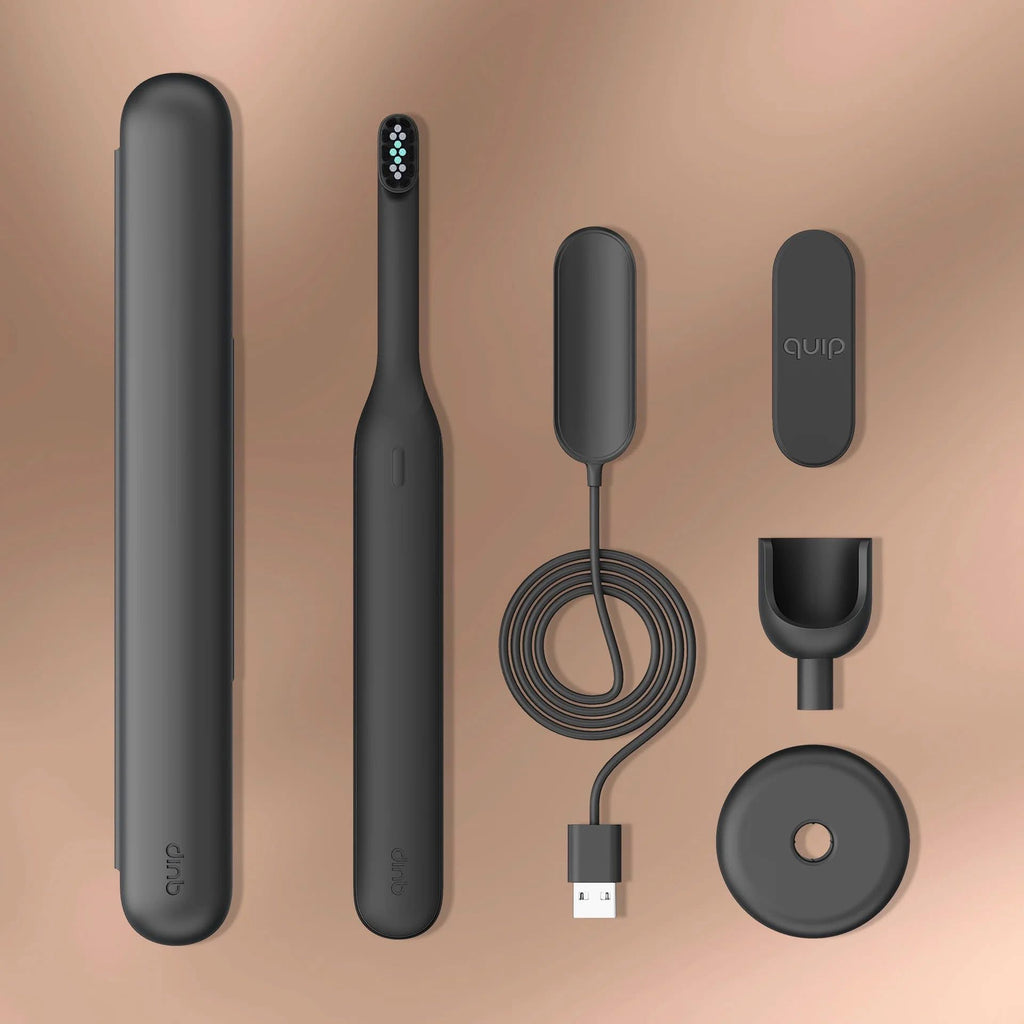 Cepillo de Dientes Eléctrico quip Ultra Smart Sonic | Negro