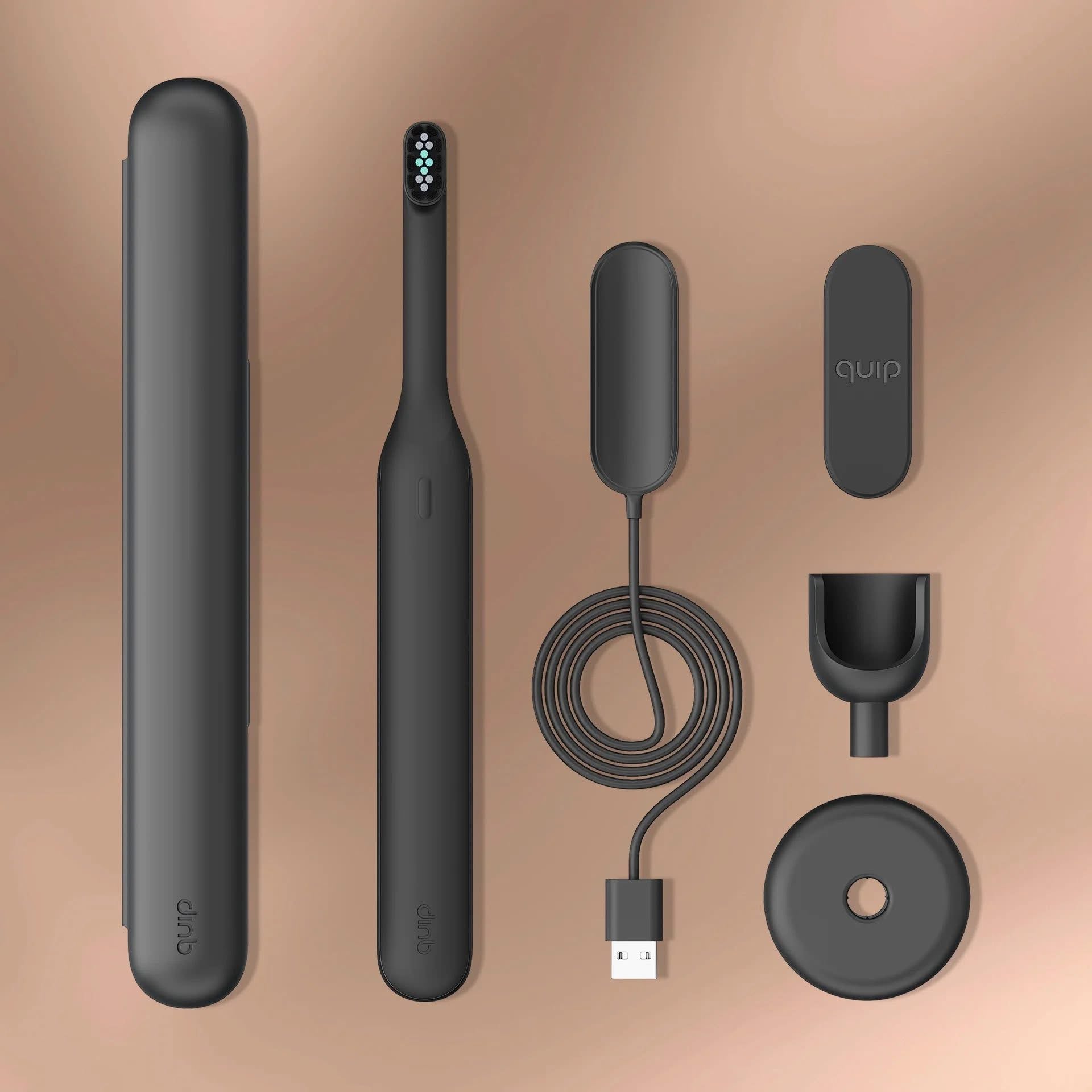 Cepillo de Dientes Eléctrico quip Ultra Smart Sonic | Negro