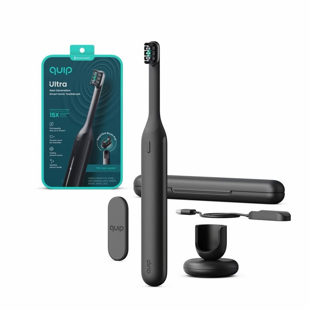 Cepillo de Dientes Eléctrico quip Ultra Smart Sonic | Negro