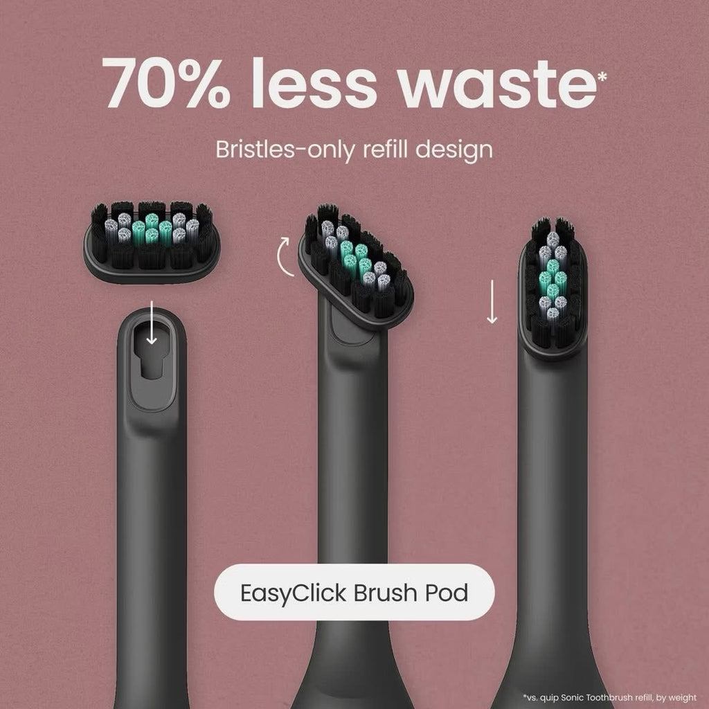 Cepillo de Dientes Eléctrico quip Ultra Smart Sonic | Negro
