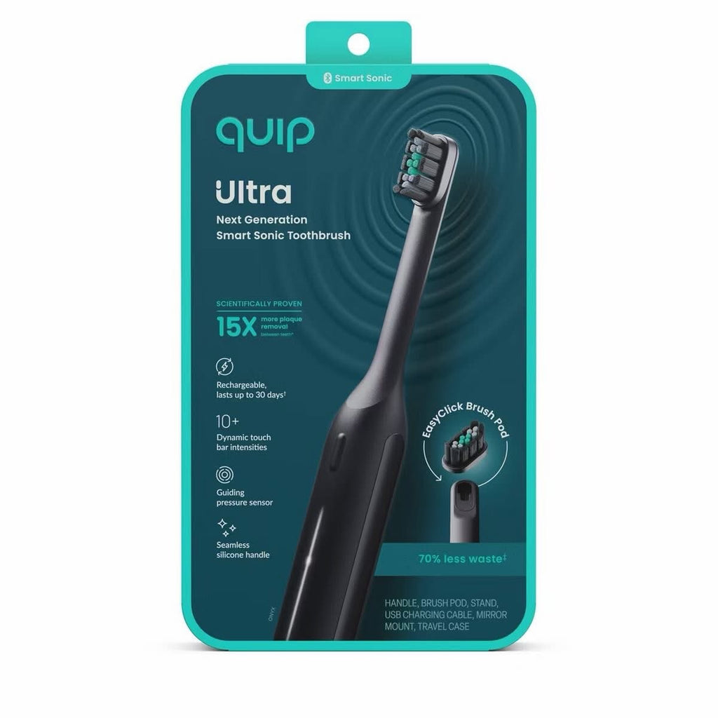 Cepillo de Dientes Eléctrico quip Ultra Smart Sonic | Negro