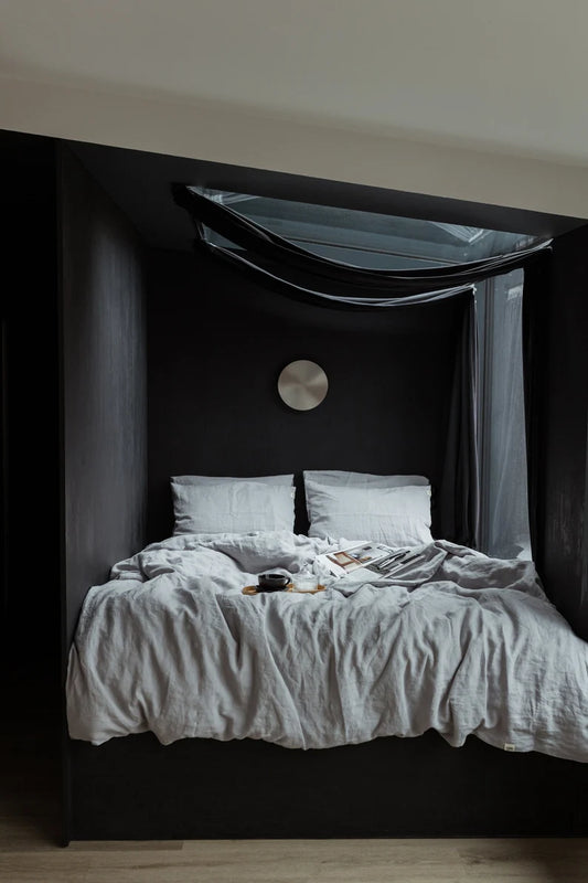 Duvet Cover + Fundas de Almohada | Lino & Algodón | HEARTH & HAND™
Ideal para camas Matrimonial y Queen ¡𝘚𝘰𝘭𝘰 𝘲𝘶𝘦𝘥𝘢 1!