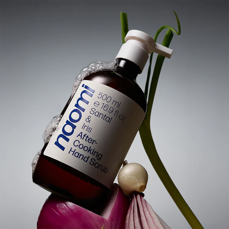 Naomi After-Cooking Hand Scrub | 500 mL
Cardamom & Iris · Santal & Iris