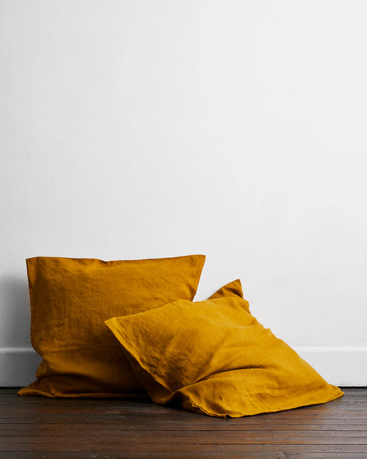 Cojines Decorativos Europeos | 100% Lino Francés | 65 x 65 cm