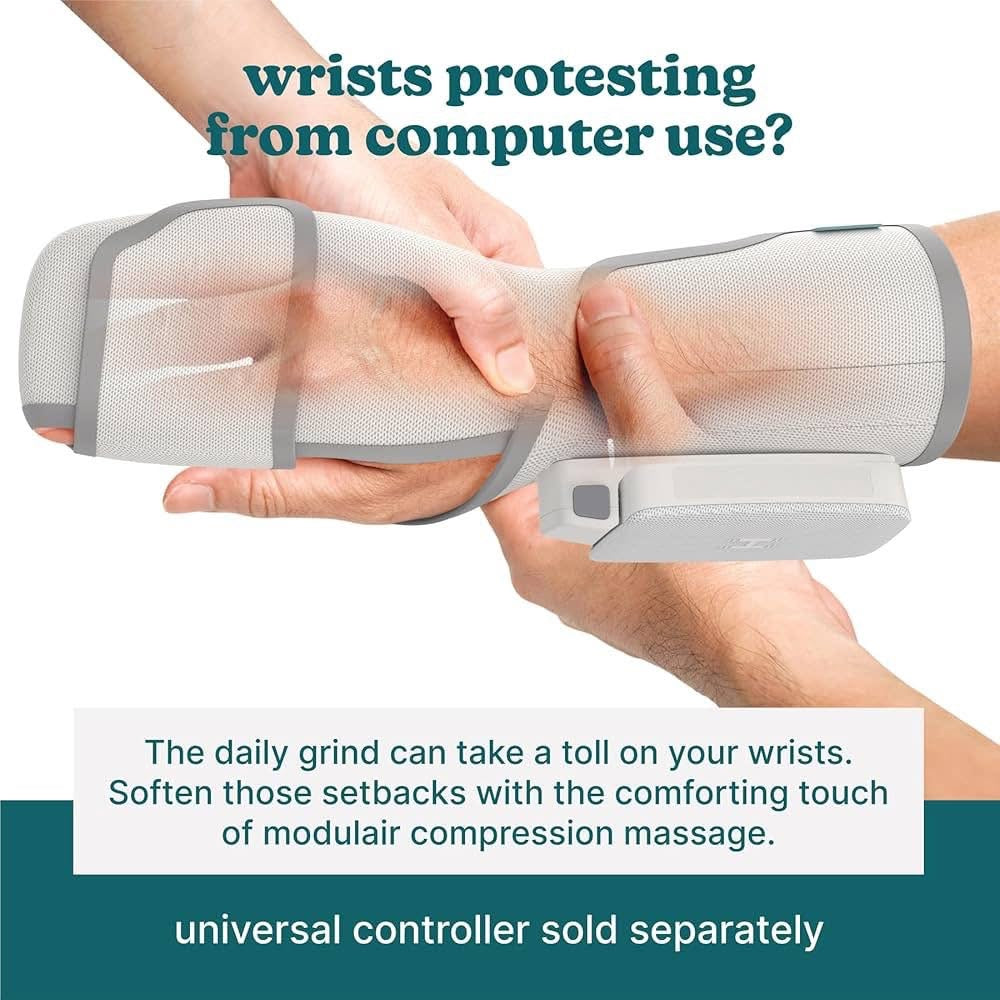 Paquete Masaje de Compresión HoMedics Modulair
Incluye: 2 envolturas + 1 controlador universal