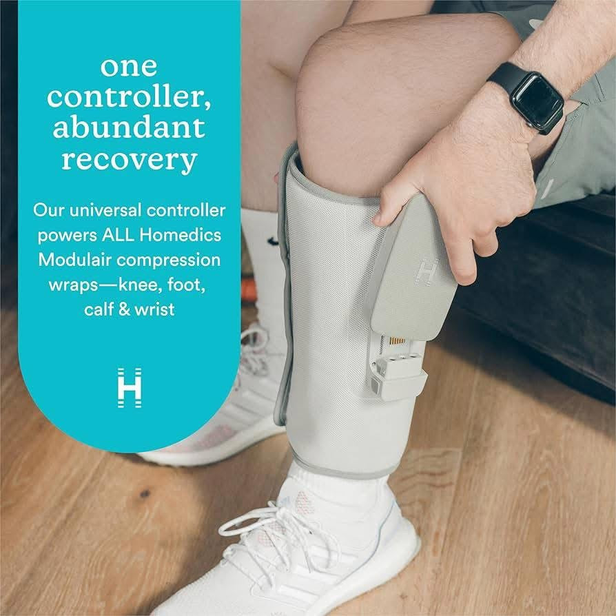 Paquete Masaje de Compresión HoMedics Modulair
Incluye: 2 envolturas + 1 controlador universal