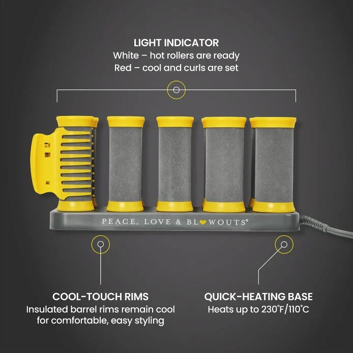 Drybar The Roller Club | Set de Rodillos Calientes Rizadores