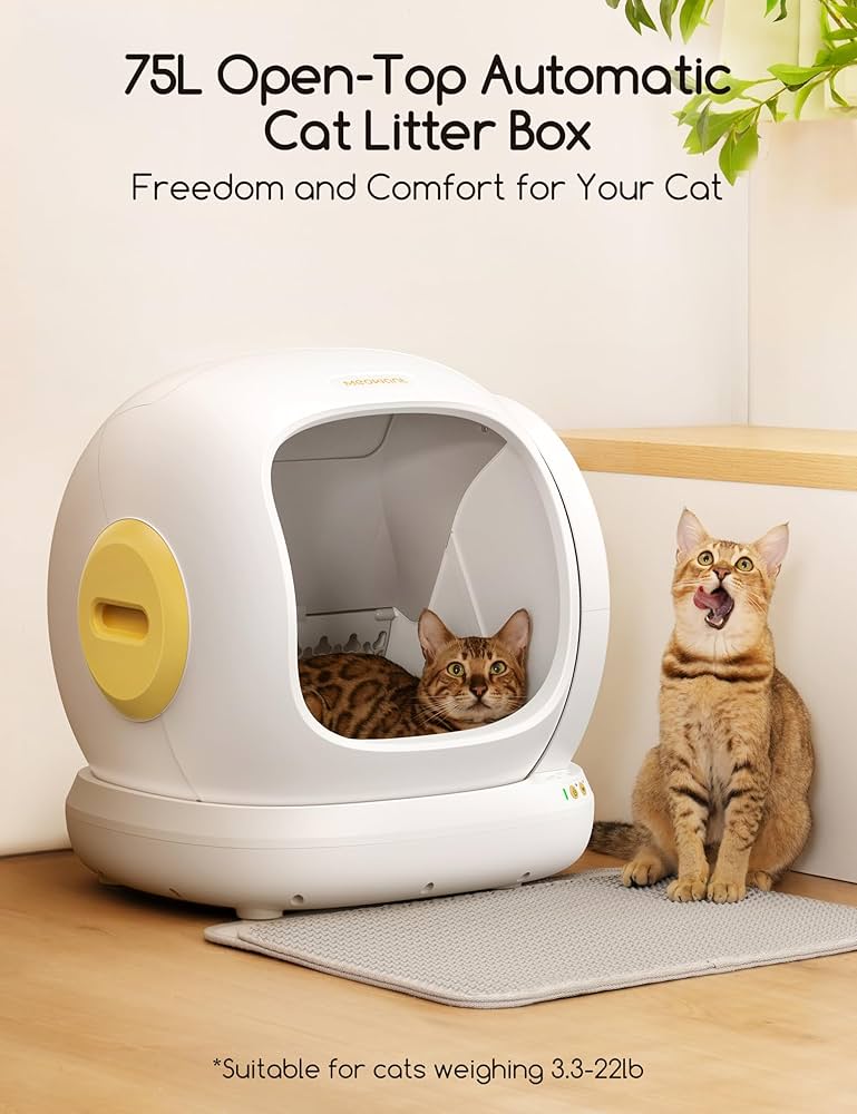 Caja de Arena para Gatos Autolimpiante | Meowant™