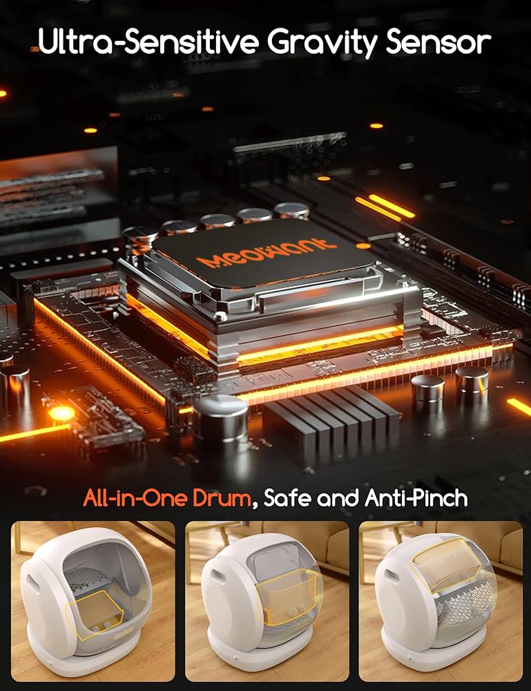 Caja de Arena para Gatos Autolimpiante | Meowant™