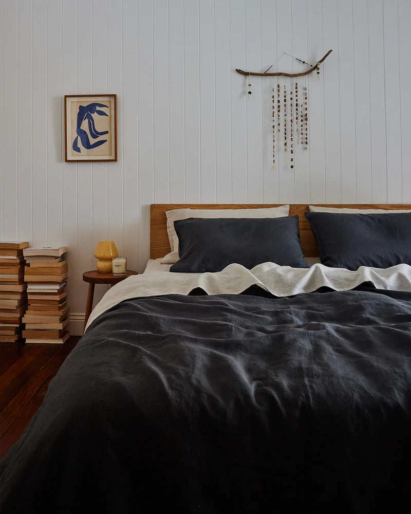 Fundas de Almohada Estándar | 100% Lino Francés